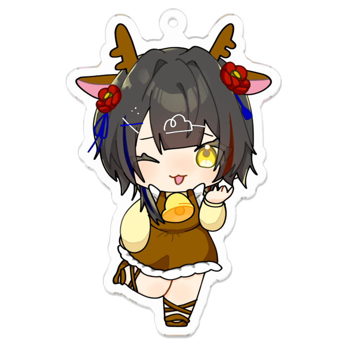 アクリルキーホルダー - 70 x 70 (mm)