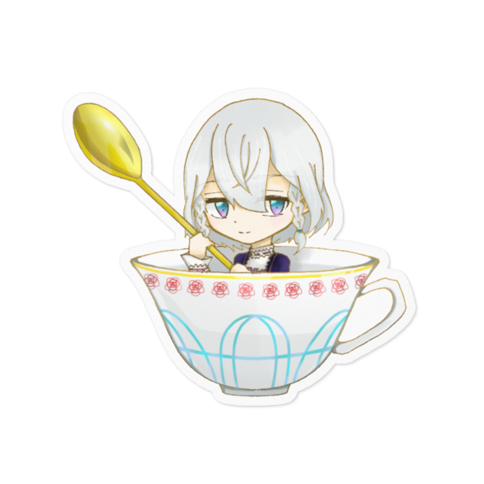 ステッカー - 100 x 100 (mm)