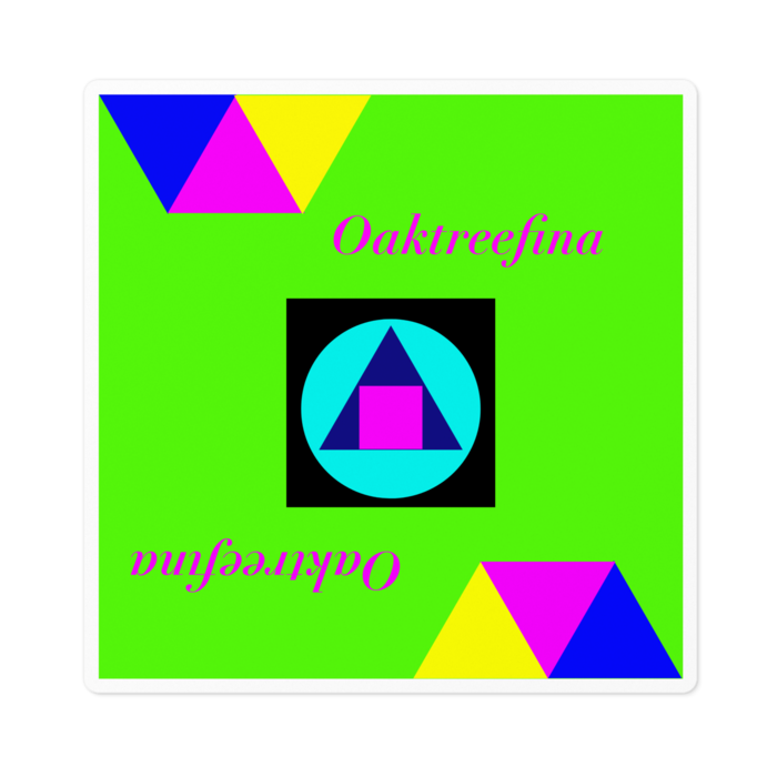 ステッカー - 100 x 100 (mm)