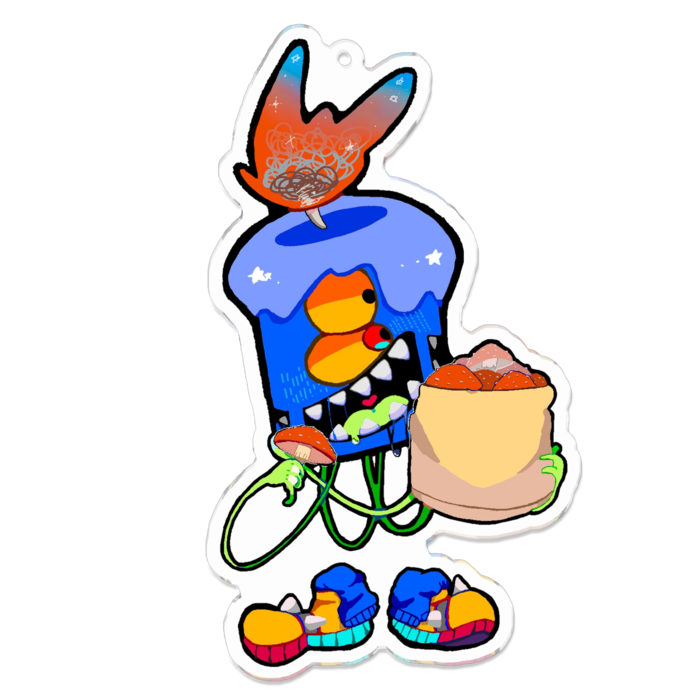 アクリルキーホルダー - 100 x 100 (mm)