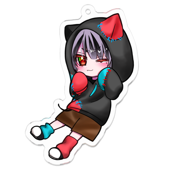 アクリルキーホルダー - 70 x 70 (mm)