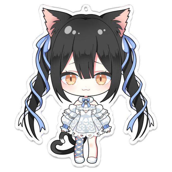 アクリルキーホルダー - 100 x 100 (mm)