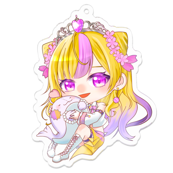 アクリルキーホルダー - 70 x 70 (mm)
