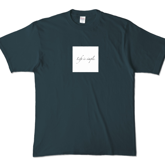 カラーTシャツ - XL - デニム (濃色)