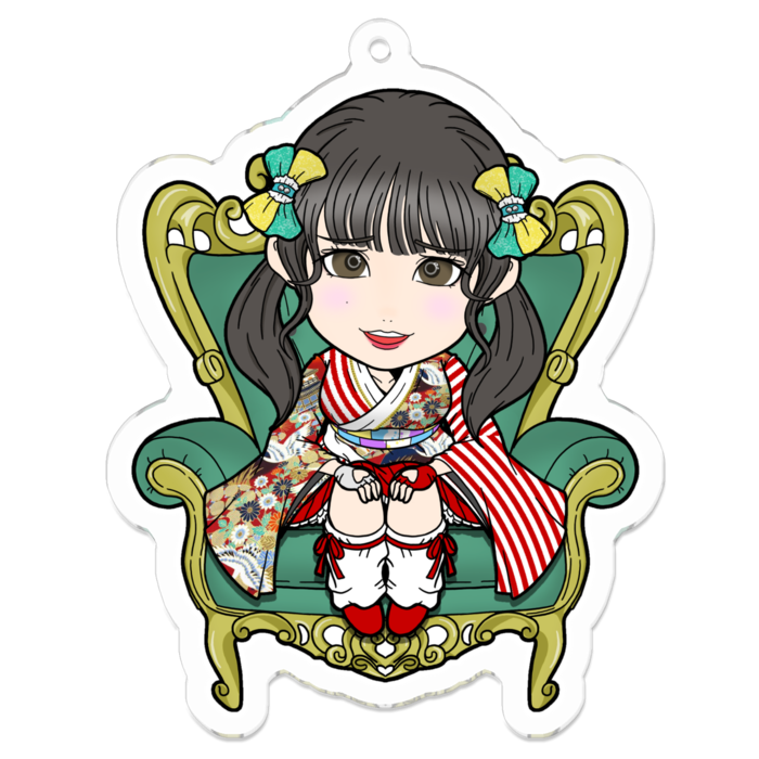 アクリルキーホルダー - 70 x 70 (mm)