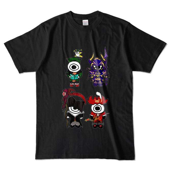カラーTシャツ - L - ブラック (濃色)