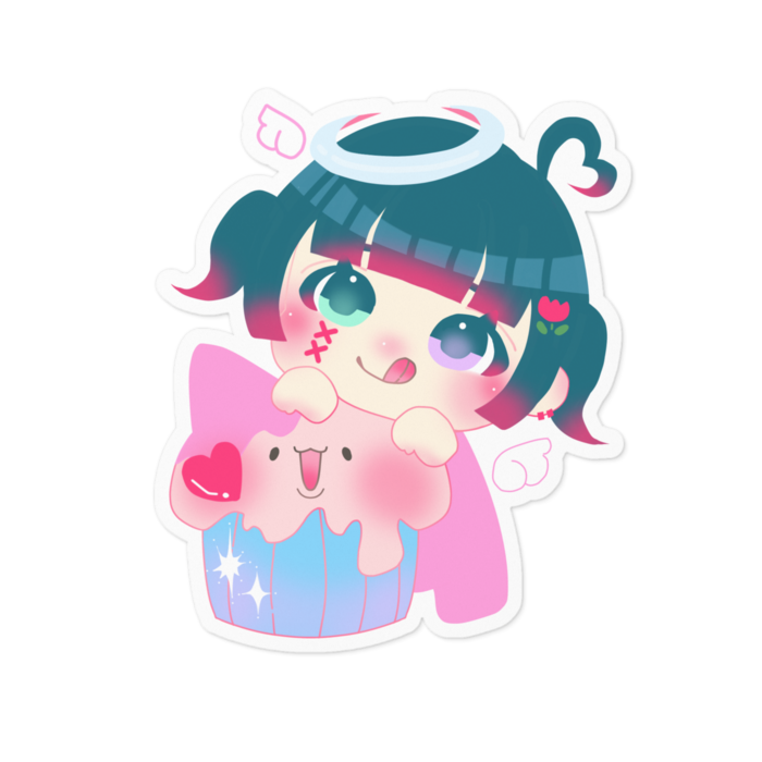 ステッカー - 100 x 100 (mm)