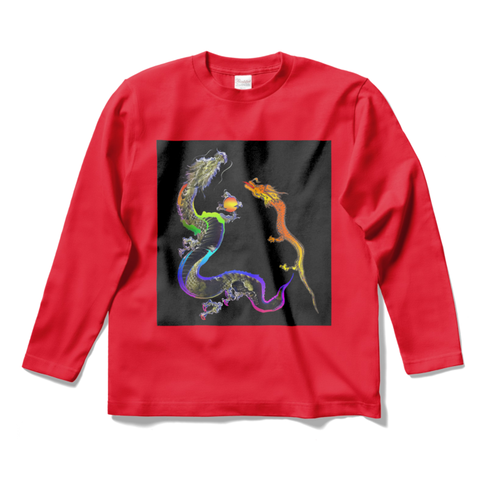 ロングスリーブTシャツ - S - レッド