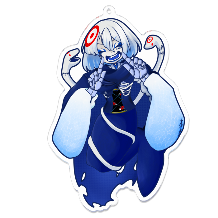 アクリルキーホルダー - 100 x 100 (mm)