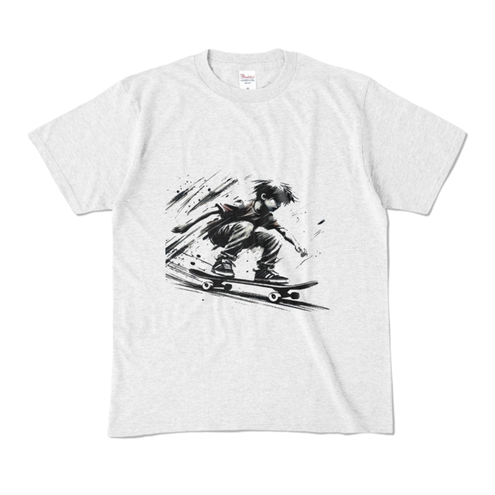 カラーTシャツ - M - アッシュ (淡色)