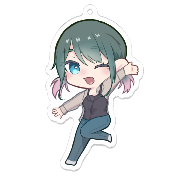 アクリルキーホルダー - 70 x 70 (mm)