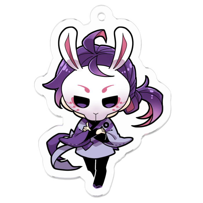 一兎 アクリルキーホルダー - 50 x 50 (mm)