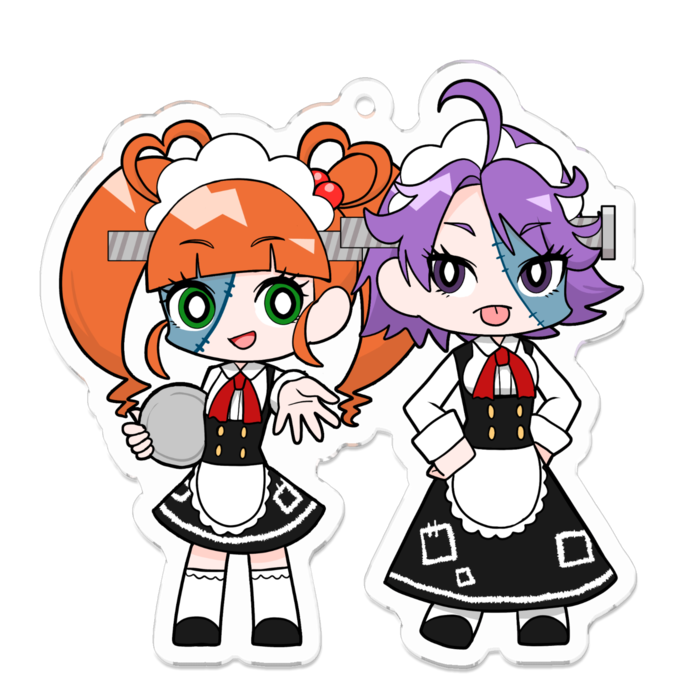 アクリルキーホルダー - 70 x 70 (mm)