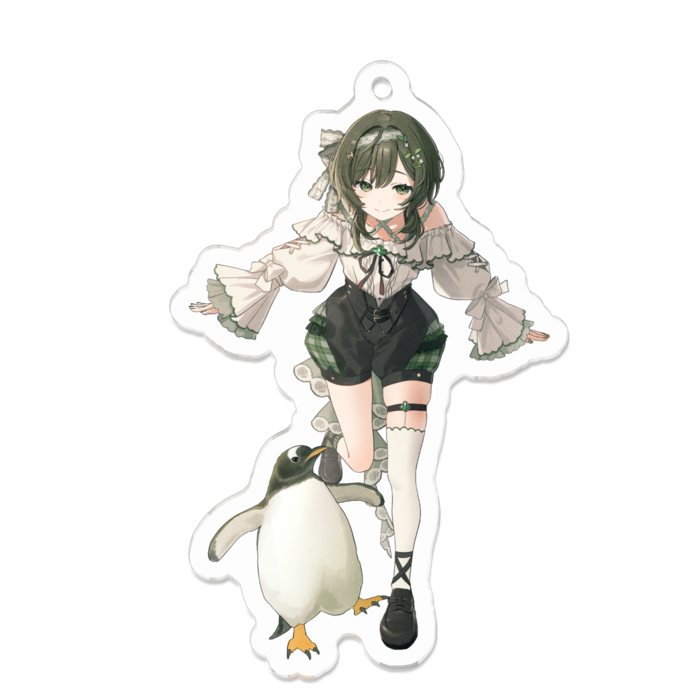 アクリルキーホルダー（コーティング） - 70 x 70 (mm)