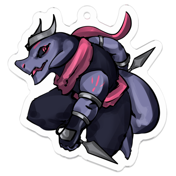 アクリルキーホルダー - 50 x 50 (mm)