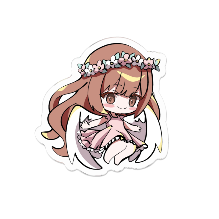 アクリルバッジ - 50 x 50 (mm)