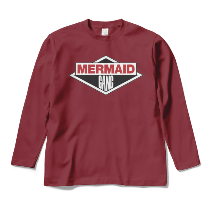 ロングスリーブTシャツ - M - バーガンディ
