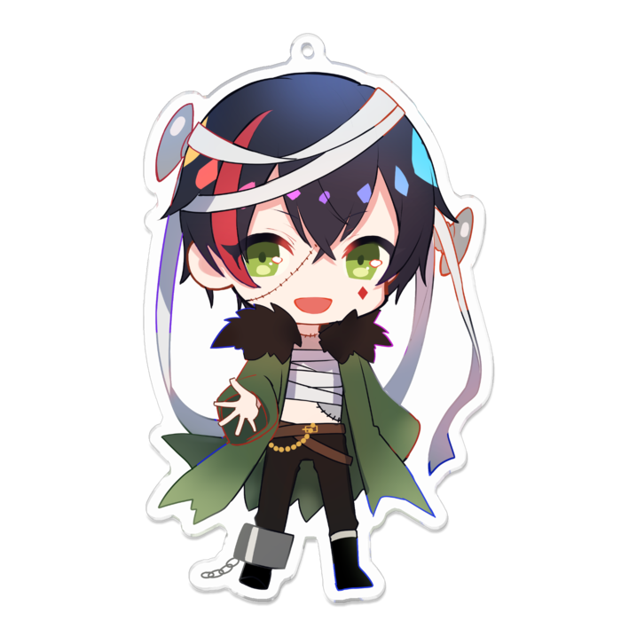 アクリルキーホルダー - 100 x 100 (mm)