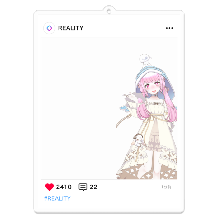 アクリルキーホルダー - 100 x 100 (mm)