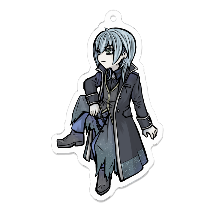 アクリルキーホルダー - 70 x 70 (mm)