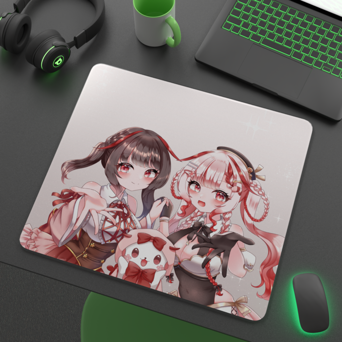 ガラスマウスパッド - 450 × 400mm