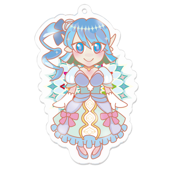 アクリルキーホルダー - 70 x 70 (mm)