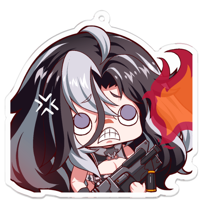 アクリルキーホルダー - 70 x 70 (mm)