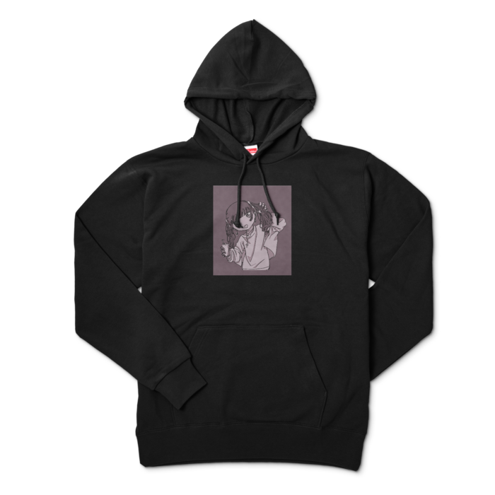 パーカー - XL - ブラック