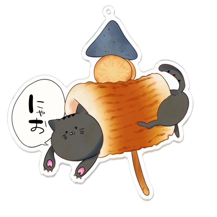 アクリルキーホルダー - 100 x 100 (mm)