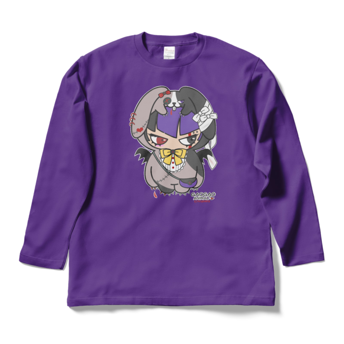 ロングスリーブTシャツ - L - パープル