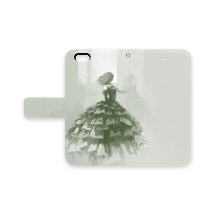 手帳型iPhoneケース - iPhone 6 / 6s - ストラップ穴 あり