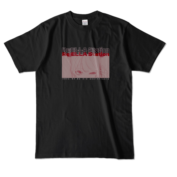 カラーTシャツ - L - ブラック (濃色)