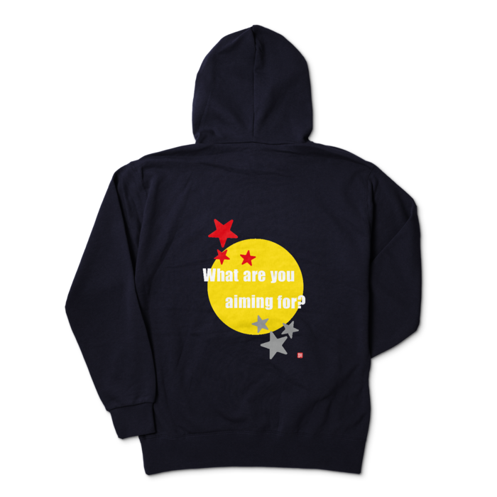 ジップパーカー - XL - ネイビー