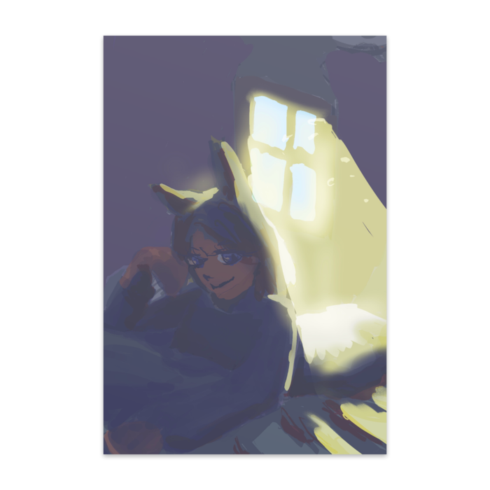 ポストカード(10枚セット) - ヴァンヌーボVGスノーホワイト195kg