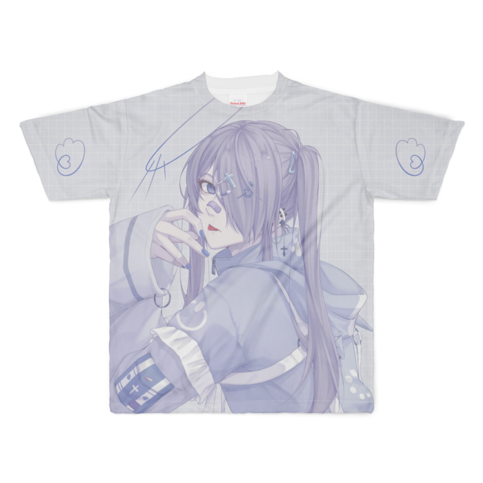 フルグラフィックTシャツ - XL - 両面印刷