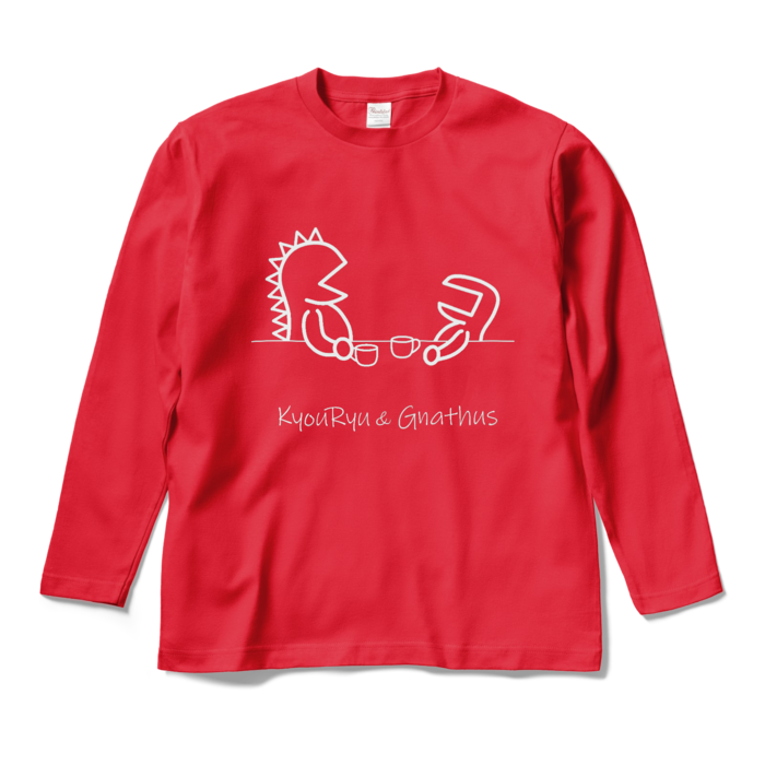 ロングスリーブTシャツ - M - レッド