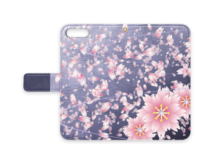 手帳型iPhoneケース - iPhone 8 Plus / 7 Plus - ストラップ穴 あり