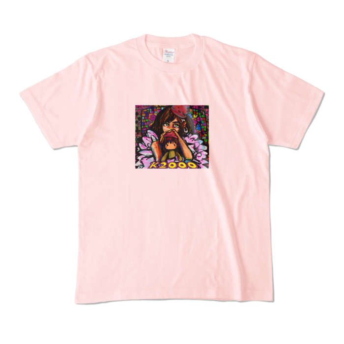 カラーTシャツ - M - ライトピンク (淡色)