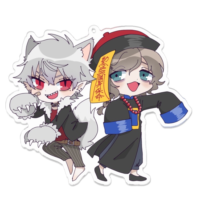 アクリルキーホルダー - 100 x 100 (mm)