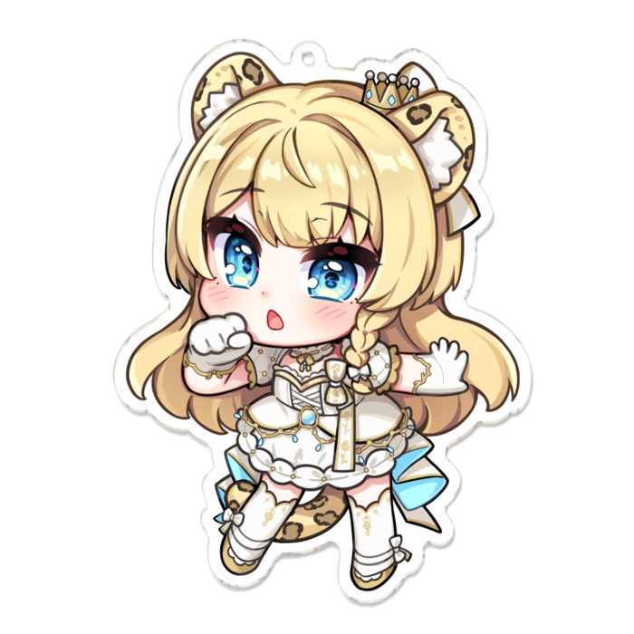 アクリルキーホルダー - 100 x 100 (mm)