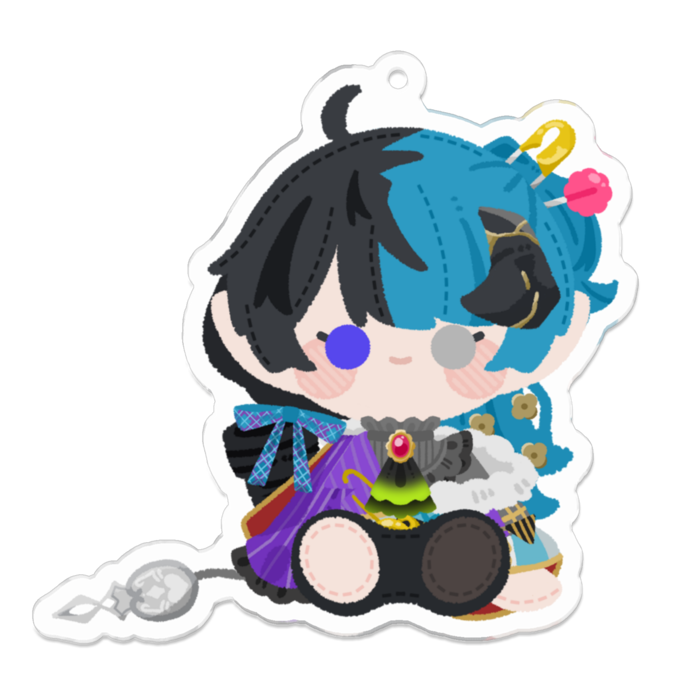 アクリルキーホルダー - 70 x 70 (mm)