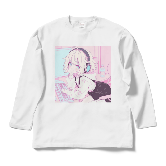 ロングスリーブTシャツ - L - ホワイト