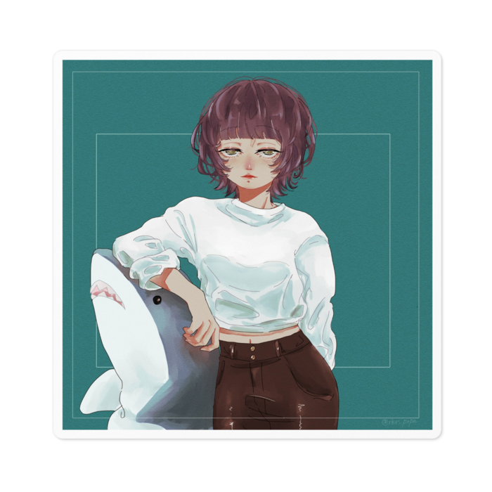 ステッカー - 100 x 100 (mm)