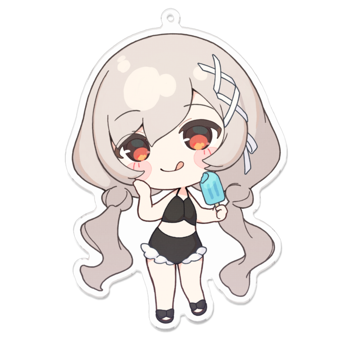 アクリルキーホルダー - 100 x 100 (mm)