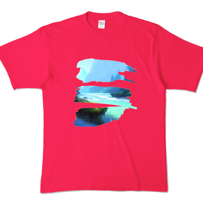 カラーTシャツ - XL - ホットピンク (濃色)