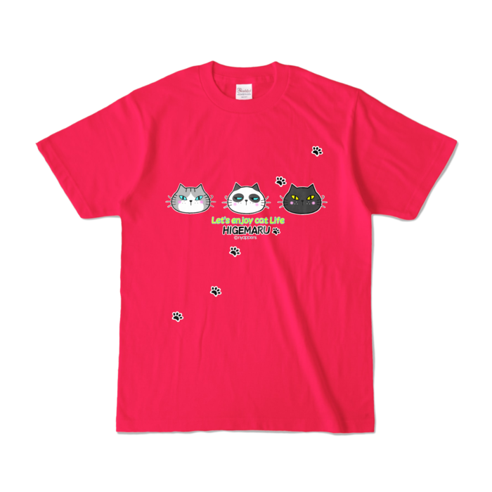 カラーTシャツ - S - ホットピンク (濃色)