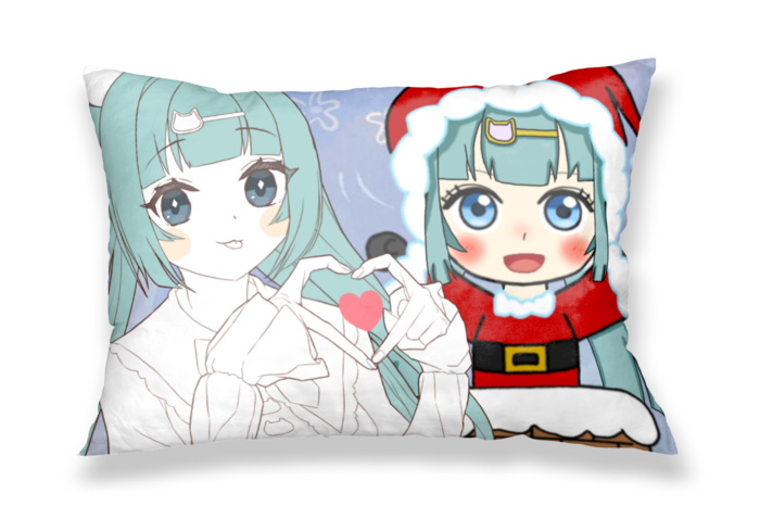 枕カバー - 43x63cm - 両面