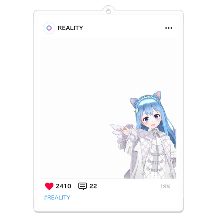 アクリルキーホルダー - 100 x 100 (mm)