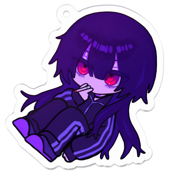 アクリルキーホルダー（コーティング） - 50 x 50 (mm)