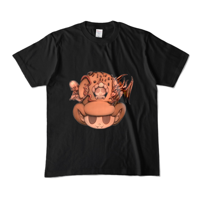 カラーTシャツ - M - ブラック (濃色)